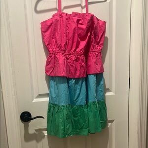 Peach Love California Pink Strapless Dress